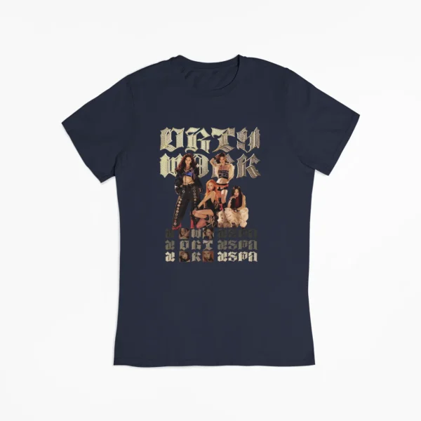 Aespa Dirty Work T-Shirt | FREE Shipping Worldwide