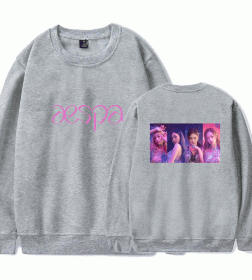 Aespa Member Photo Collage Sweatshirt