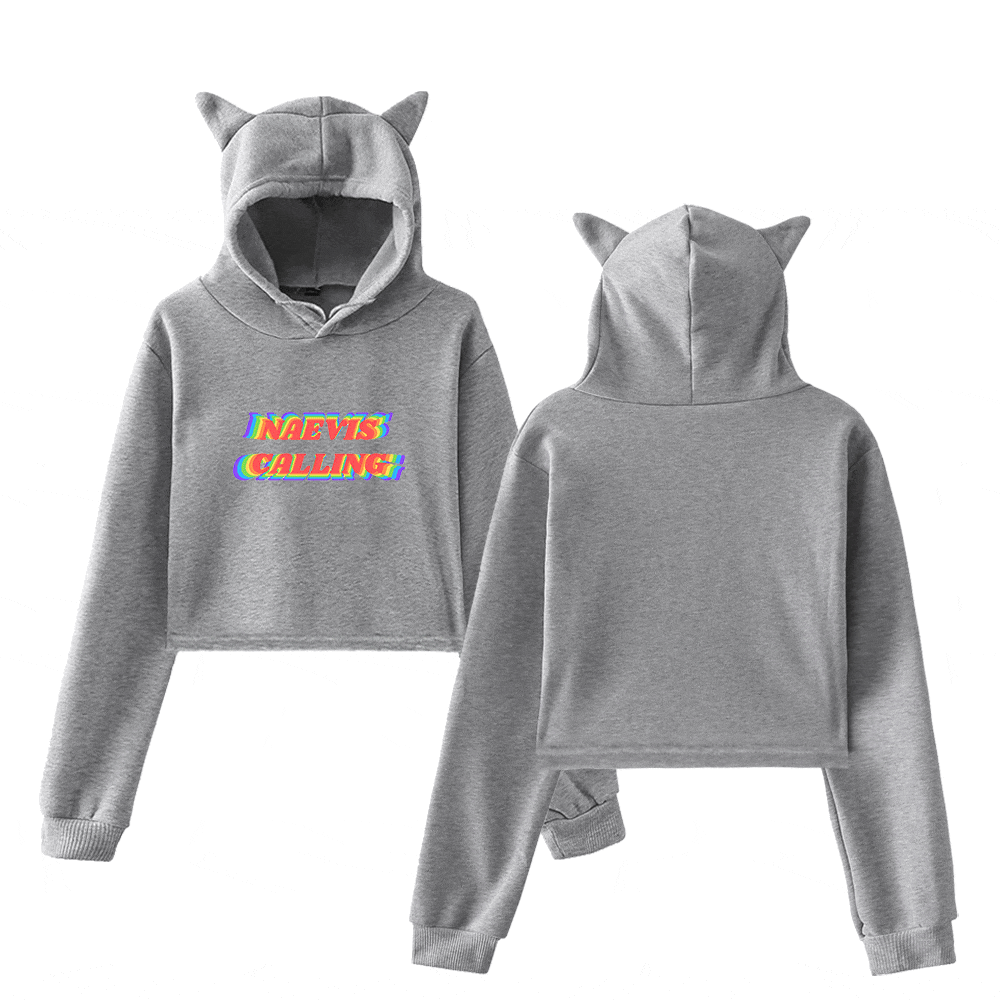 aespa Naevis Calling Cropped Hoodie